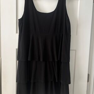 Tiana B USA Black Tiered Flapper Dress - Size XL